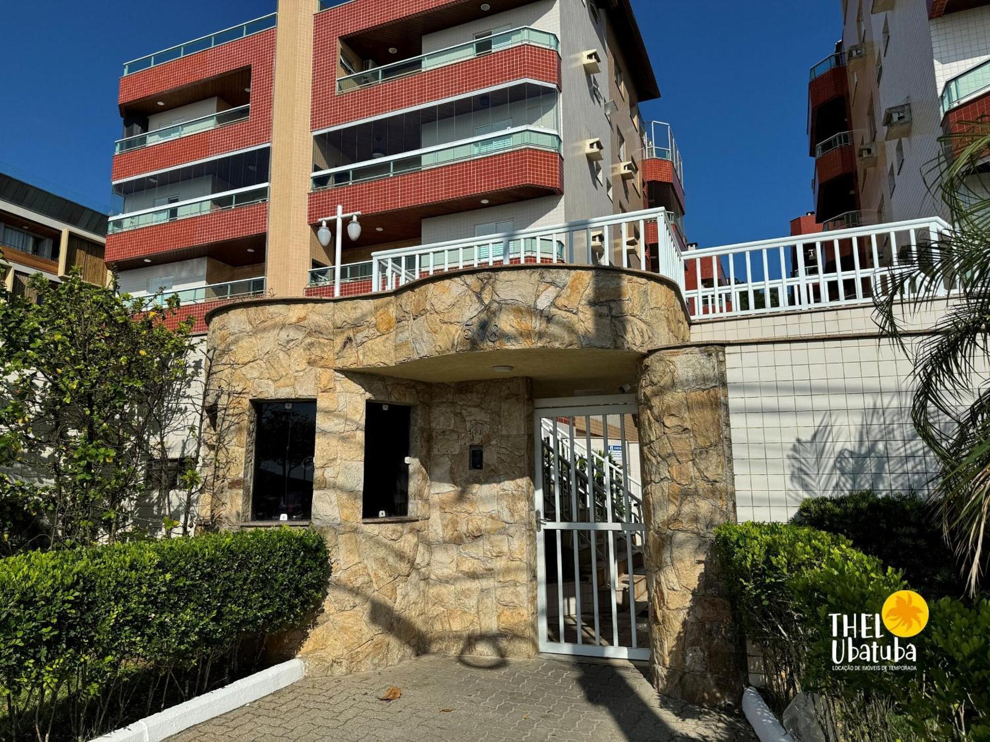 Thel Ubatuba - Apto 116/D, Costa Atlantica - Pe Na Areia 外观 照片