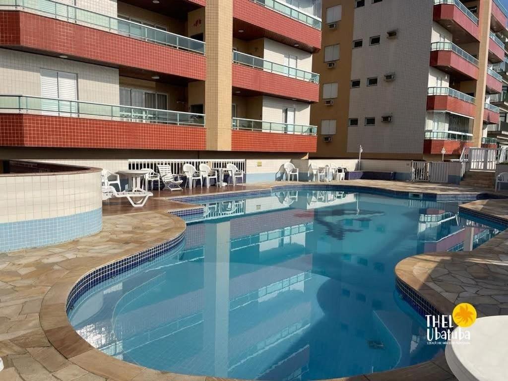 Thel Ubatuba - Apto 116/D, Costa Atlantica - Pe Na Areia 外观 照片